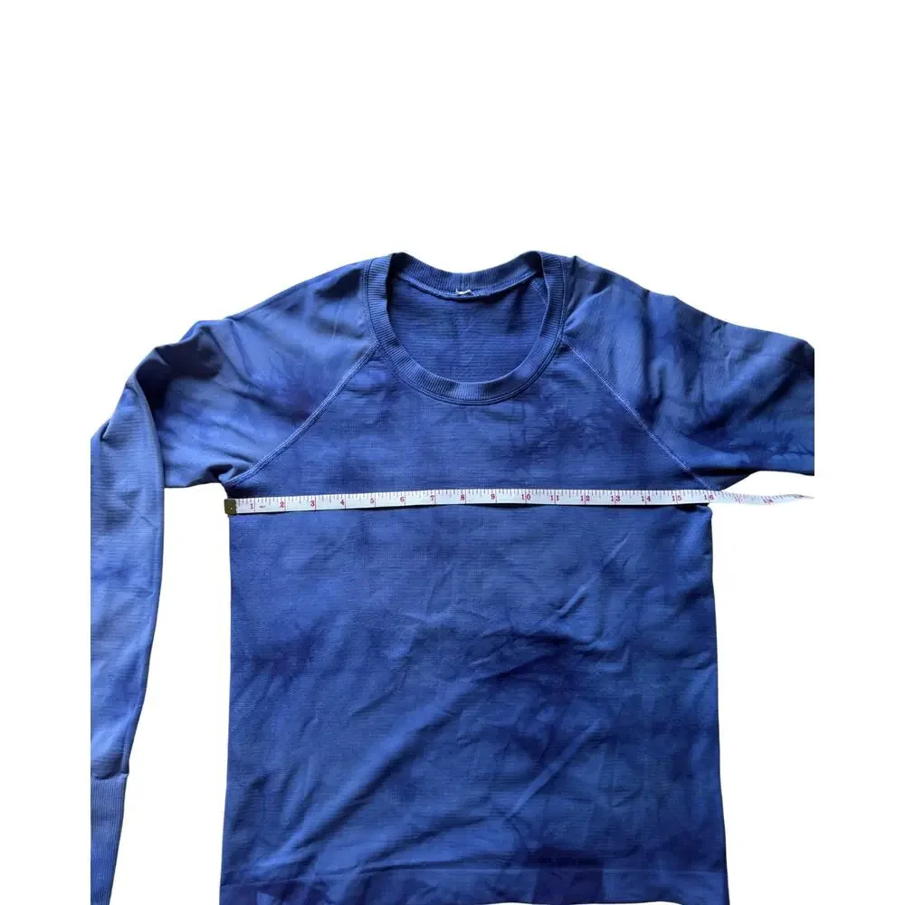 Lululemon Swiftly Tech LS 2.0 Race Length Psychic Marble Dye Est. Size 6